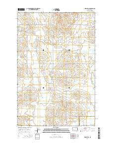 Hirschville 2014 topographic map thumbnail
