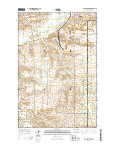 Medicine Butte NE 2014 topographic map thumbnail