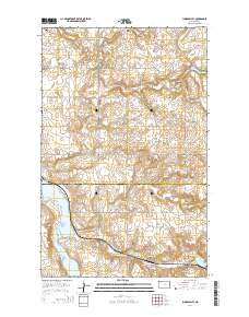 Lunds Valley 2014 topographic map thumbnail