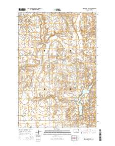 Horseshoe Valley 2014 topographic map thumbnail