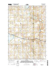 Kintyre 2014 topographic map thumbnail