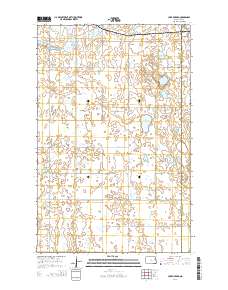 Lake Pickard 2014 topographic map thumbnail