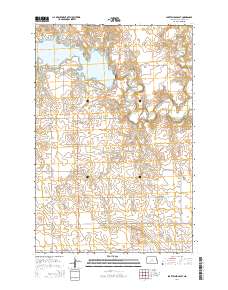 Lake Tschida East 2014 topographic map thumbnail