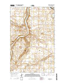 Manfred NW 2014 topographic map thumbnail