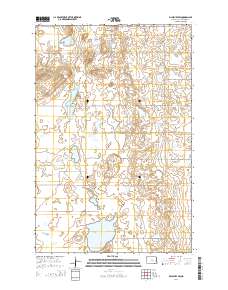 Pillsbury SW 2014 topographic map thumbnail