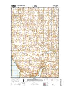 Pekin NE 2014 topographic map thumbnail