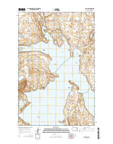 Pekin NW 2014 topographic map thumbnail