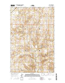 Ray SE 2014 topographic map thumbnail
