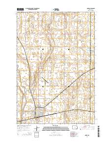 Oakes 2014 topographic map thumbnail