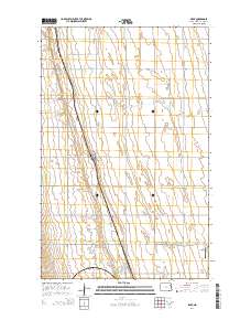 Pisek 2014 topographic map thumbnail