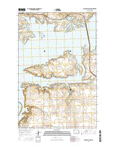 Riverdale North 2014 topographic map thumbnail