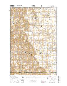 Rocky Ridge North 2014 topographic map thumbnail