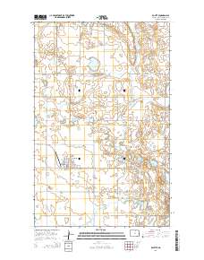 Rolette 2014 topographic map thumbnail