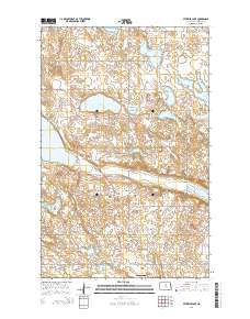 Petrified Lake 2014 topographic map thumbnail