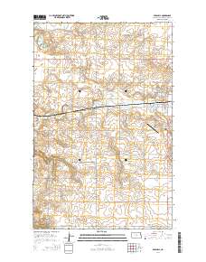 Parshall 2014 topographic map thumbnail