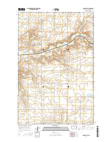 Parshall NE 2014 topographic map thumbnail