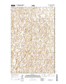 Rock Lake SE 2014 topographic map thumbnail