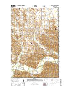 Red Wing Creek 2014 topographic map thumbnail