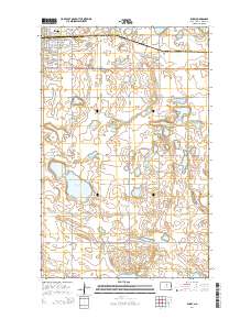 Rugby 2014 topographic map thumbnail