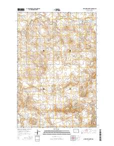 New Leipzig North 2014 topographic map thumbnail