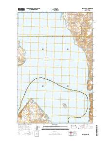 New Town SE 2014 topographic map thumbnail