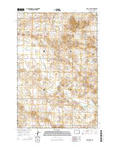 Pearl Butte 2014 topographic map thumbnail