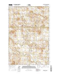 Plum Butte NE 2014 topographic map thumbnail