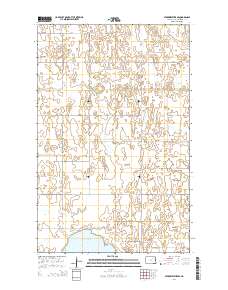 Starkweather SE 2014 topographic map thumbnail