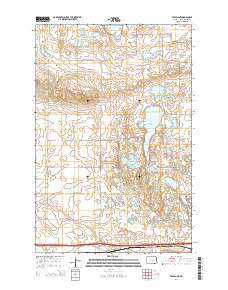 Tappen NE 2014 topographic map thumbnail
