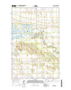 Upham SE 2014 topographic map thumbnail