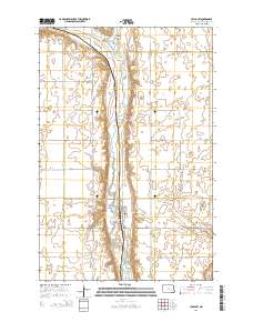 Ypsilanti 2014 topographic map thumbnail