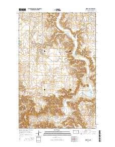 Sikes Dam 2014 topographic map thumbnail