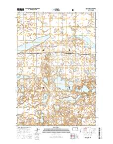 Swan Lake 2014 topographic map thumbnail