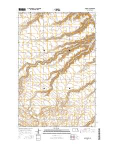 Sawyer SW 2014 topographic map thumbnail