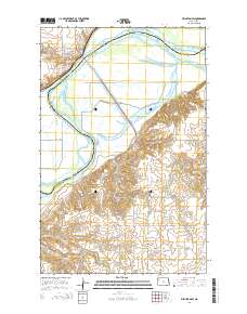 Williston SW 2014 topographic map thumbnail
