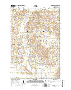 Willow Creek West 2014 topographic map thumbnail