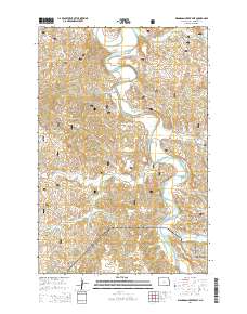Wannagan Creek East 2014 topographic map thumbnail