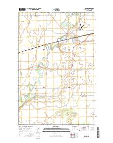 Towner 2014 topographic map thumbnail
