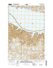 Twin Buttes 2014 topographic map thumbnail