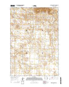 West Rainy Butte 2014 topographic map thumbnail