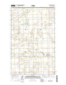 Westhope 2014 topographic map thumbnail