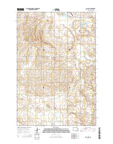 May Lake 2014 topographic map preview