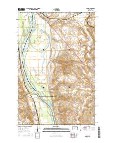 Sanger 2014 topographic map thumbnail