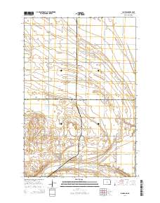 La Mars 2014 topographic map thumbnail