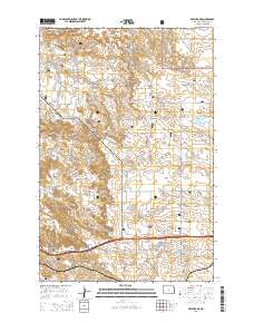 Fryburg NE 2014 topographic map thumbnail