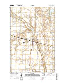 Hannaford 2014 topographic map thumbnail