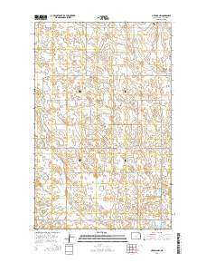 Nekoma NW 2014 topographic map thumbnail