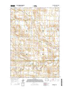 Warnke Hill 2014 topographic map thumbnail