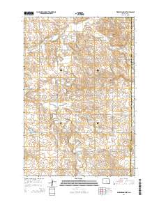 Weisser Dam West 2014 topographic map thumbnail