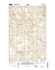 Harlow SW 2014 topographic map thumbnail